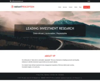 Variantperception.com(Leading investment research. Variant Perception) Screenshot