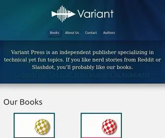 Variantpress.com(Variant Press) Screenshot