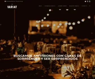 Variatmallorca.es(Food truck para bodas en mallorca) Screenshot