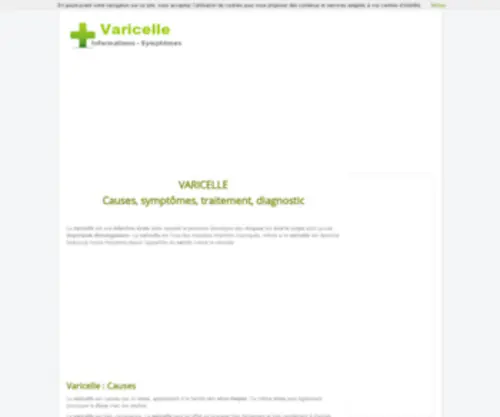 Varicelle.eu(Facteurs de risques) Screenshot