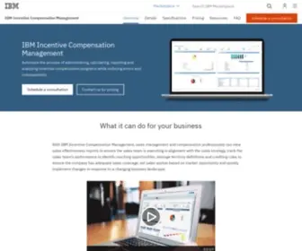 Varicentcloud.com(Cognos Incentive Compensation Management) Screenshot