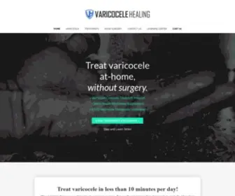 Varicocelehealing.com(Varicocele Healing) Screenshot