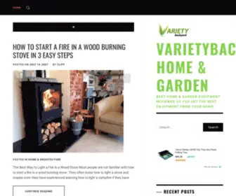 Varietybackyard.net(VarietyBackyard Home & Garden) Screenshot