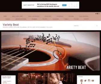 Varietybeat.com(Variety Beat) Screenshot