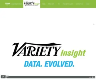 Varietyinsight.com(Research Tools) Screenshot