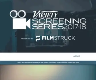 Varietyscreeningseries.com(Variety Screening Series Hub 2019) Screenshot