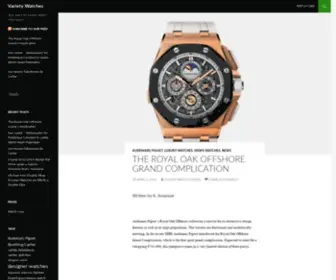 Varietywatches.com(Discount Watches) Screenshot