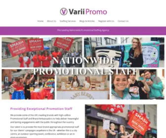 Varii-Promotions.co.uk(Varii) Screenshot