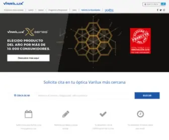 Varilux.es(Essilor Spain) Screenshot