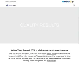 Variousviews.com(Above and Beyond) Screenshot