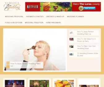 Variouswedding.com(Premium domain) Screenshot
