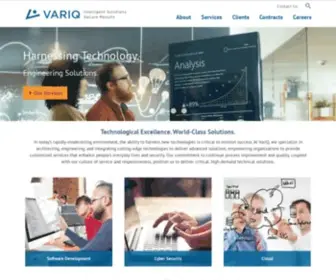 Variq.com(IT Solutions) Screenshot