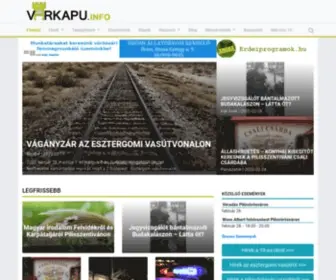 Varkapu.info(Lépj be Pilis híreinek világába) Screenshot