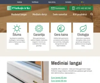 Varkojis.com(Patvarūs medienos gaminiai) Screenshot