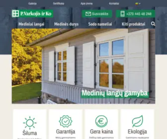 Varkojis.lt(Patvarūs medienos gaminiai) Screenshot