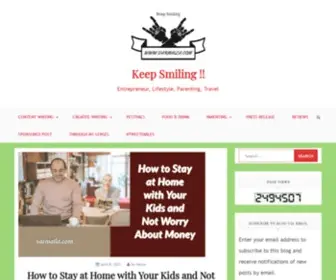 Varmaila.com(Entrepreneur, Lifestyle, Parenting, Travel) Screenshot
