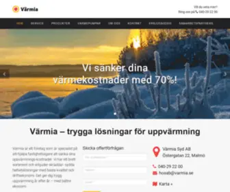 Varmia.se(Varmia) Screenshot