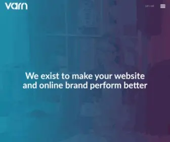 Varn.co.uk(Performance Driven Digital Marketing & SEO) Screenshot