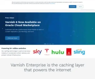 Varnish-Software.com(Varnish Software) Screenshot