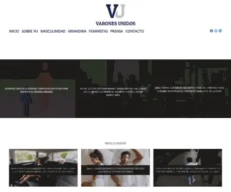 Varonesunidos.com(Varones Unidos) Screenshot