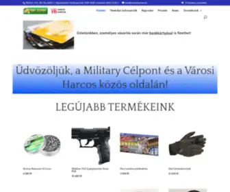 Varosiharcos.hu(Főoldal) Screenshot
