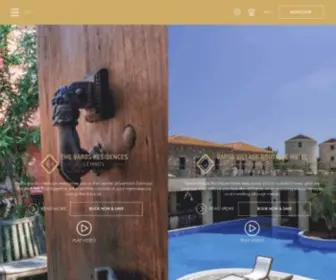 Varosvillage.com(Lemnos Hotels) Screenshot