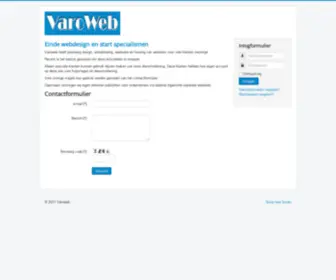 Varoweb.nl(We zijn binnenkort terug) Screenshot