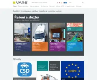 Vars.cz(Jsme inovativní společnost) Screenshot