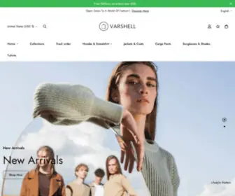 Varshell.com(Premium Oversized T) Screenshot