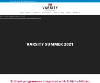 Varsityinternational.co.uk(Varsity International) Screenshot