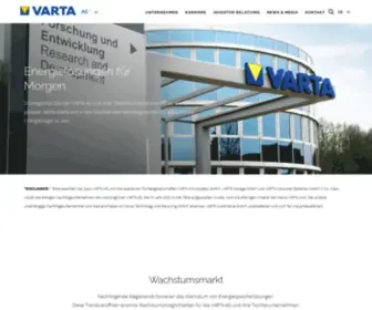Varta-AG.com(Ob bei der Nordpolexpedition oder auf dem Mond) Screenshot