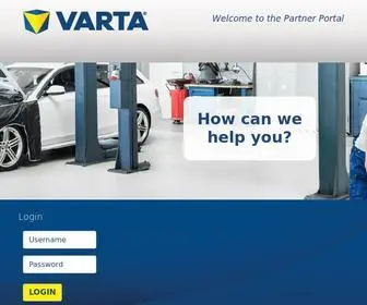 Varta-Partner-Portal.com(Partner Portal) Screenshot