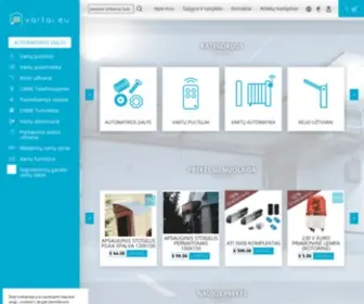 Vartai.eu(Atveriamų) Screenshot