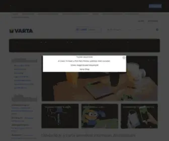 Vartashop.hu(Webáruház) Screenshot