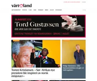 Vartland.no(Vårt Land) Screenshot