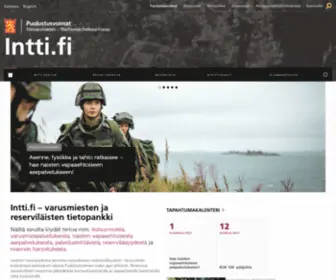 Varusmies.fi(Varusmiesten ja reserviläisten tietopankki) Screenshot