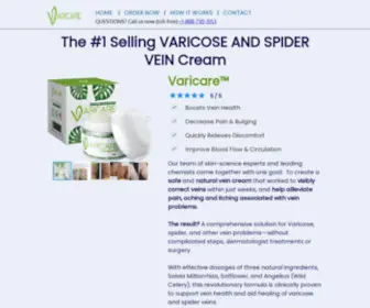 Varycareproducts.com(The Sales Page) Screenshot