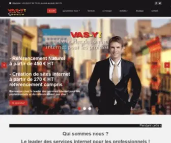 Vas-Y.fr(Référencement et site internet) Screenshot