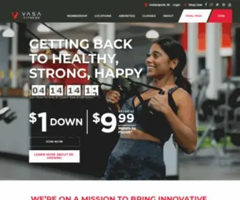 Vasafitness.com(VASA Fitness) Screenshot