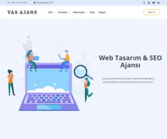 Vasajans.com(Web Tasarım ve SEO Ajansı) Screenshot