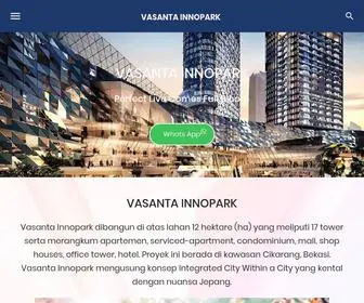 Vasanta-Innopark.co.id(Vasanta Innopark) Screenshot