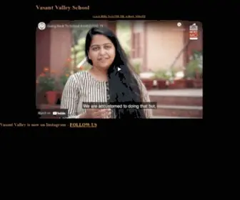 Vasantvalley.org(Vasant Valley) Screenshot