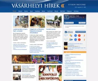 Vasarhelyihirek.hu(Vásárhelyi) Screenshot