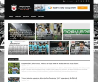 Vascainosunidos.com.br(Cobertura completa sobre o Club de Regatas Vasco da Gama) Screenshot