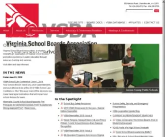 Vaschoolboards.org(Virginia School Boards Association) Screenshot