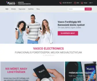 Vasco-Electronics.hu(Vasco Electronics) Screenshot