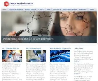 Vascularbiosciences.com(Vascular BioSciences) Screenshot