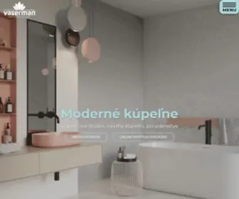 Vaserman.sk(MODERNÉ KÚPEĽNE BB) Screenshot