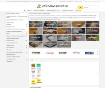 Vasestavebniny.sk(Polystyrén cena) Screenshot