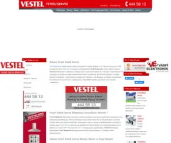 Vasfielektronik.com(Vestel Yetkili Servis MerkeziAnkara Vestel Servisi) Screenshot